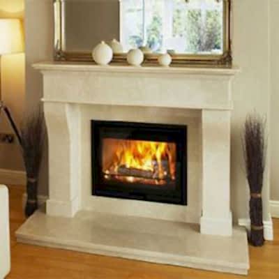 70'lik Düz Duvar Tipi Klasik Odunlu Şömine