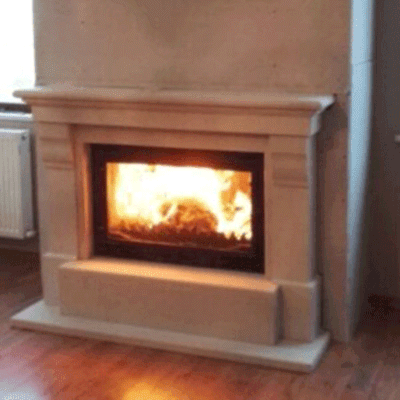 70 lik Gömme Tip Klasik Odunlu Şömine