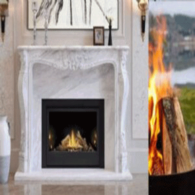 Klasik Odunlu Şömine Modelleri