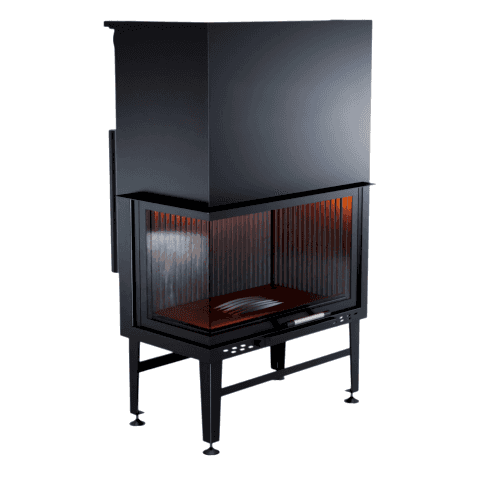 Asansörlü Şömine Haznesi Sol Açık 80lik