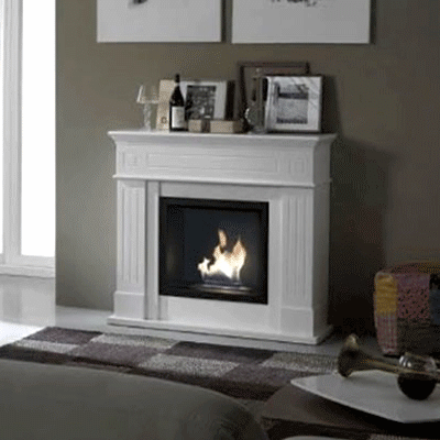 Klasik Odunlu Şömine Gömme Tip