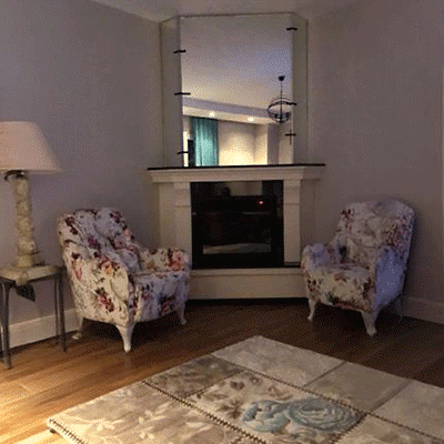 70 lik Klasik Odunlu Şömine Modelleri