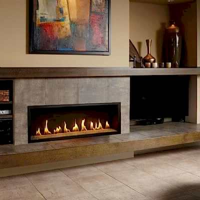 Gazalpin 120 Düz Ekran Özel Tasarım Doğalgazlı Şömine