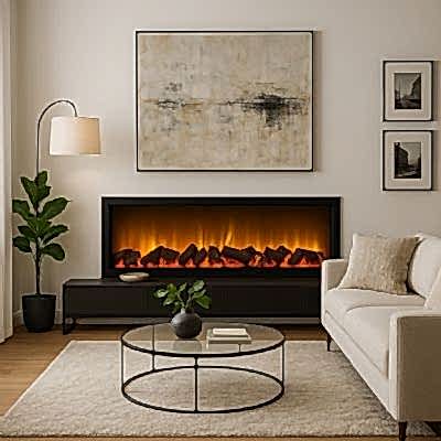 Elektrikli  Şömine