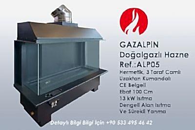 Gazalpin  Doğalgazlı Hazne 90 lık   Hermetik