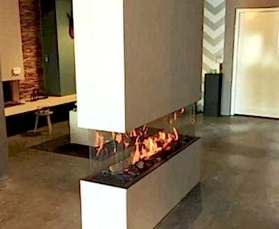 Gazalpin 90 Tünel Modern Doğalgazlı Şömine